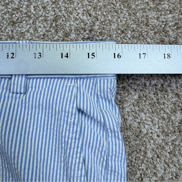 Vineyard Vines Seersucker Men's Blue Striped Breaker Shorts Size 30 - Picture 6 of 14